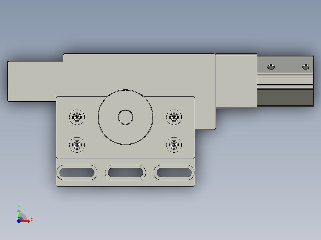 电容剪脚折弯切断总成06-1-2前视图