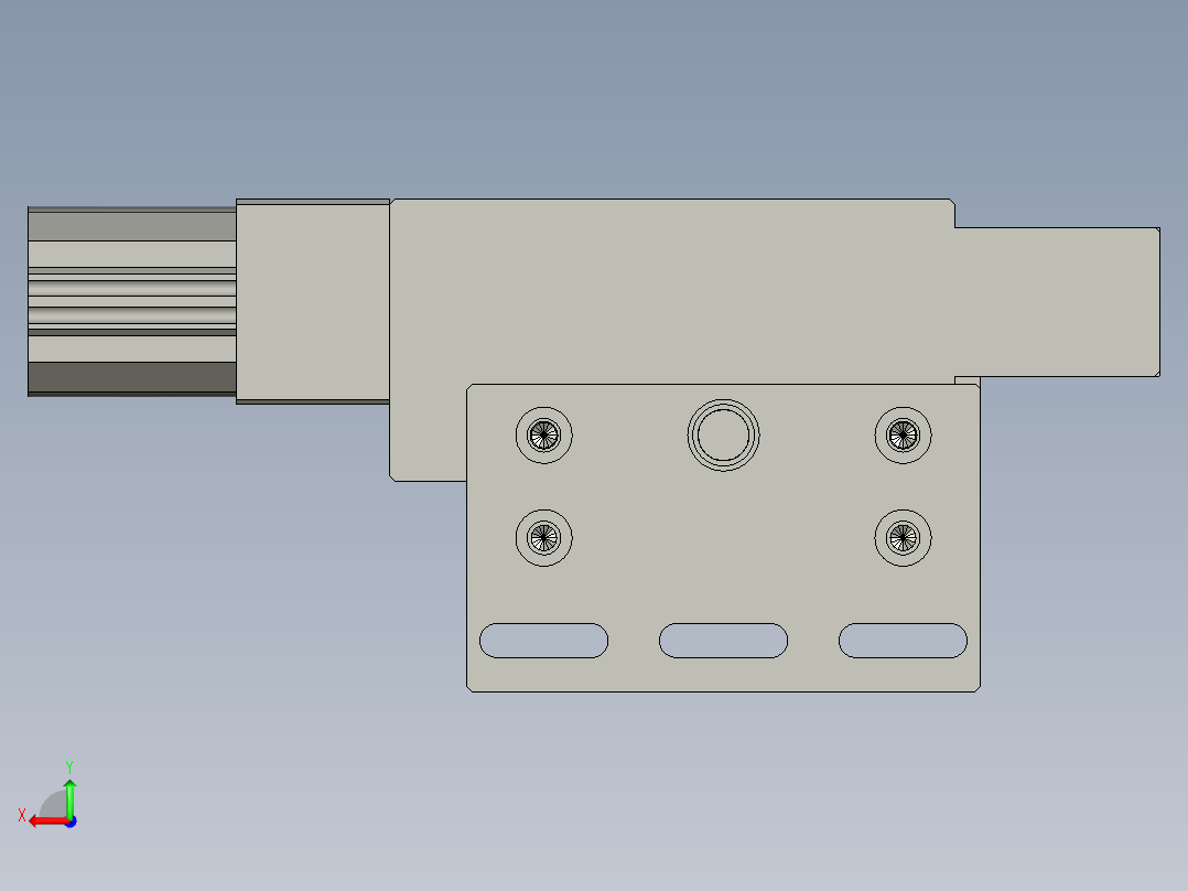 电容剪脚折弯切断总成06-1-2后视图