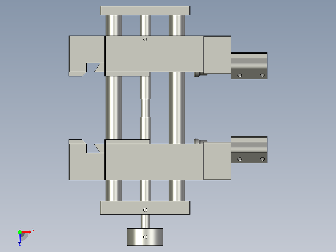 电容剪脚折弯切断总成06-1-2俯视图