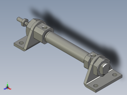 MI10x30CALB亚德气缸正等轴测缩略图