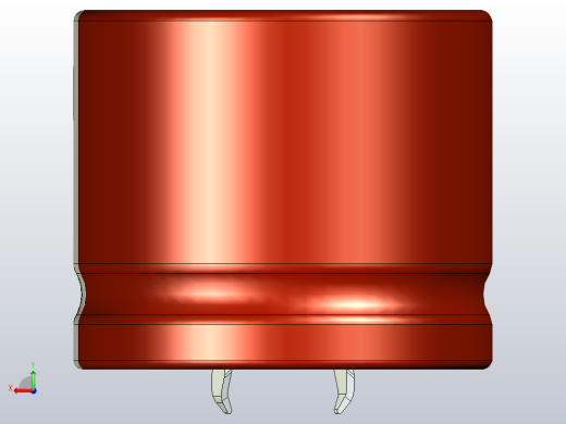35 x30棕白色底片电解电容器后视缩略图