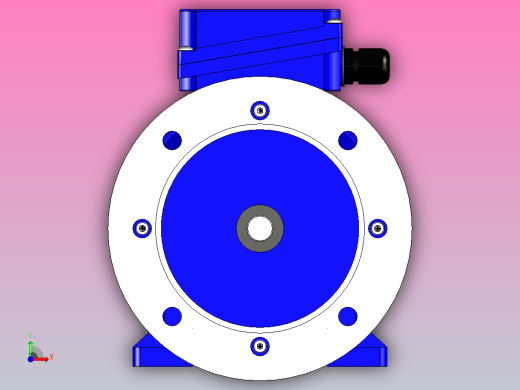 电动机 3 相前视缩略图