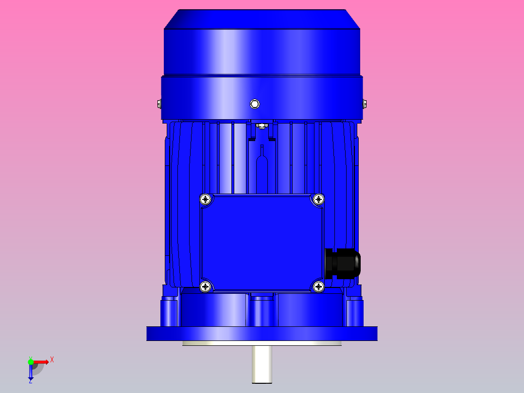 电动机 3 相俯视图
