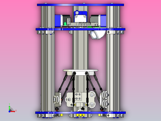 1_3D数控打印机床1(经典)前视缩略图