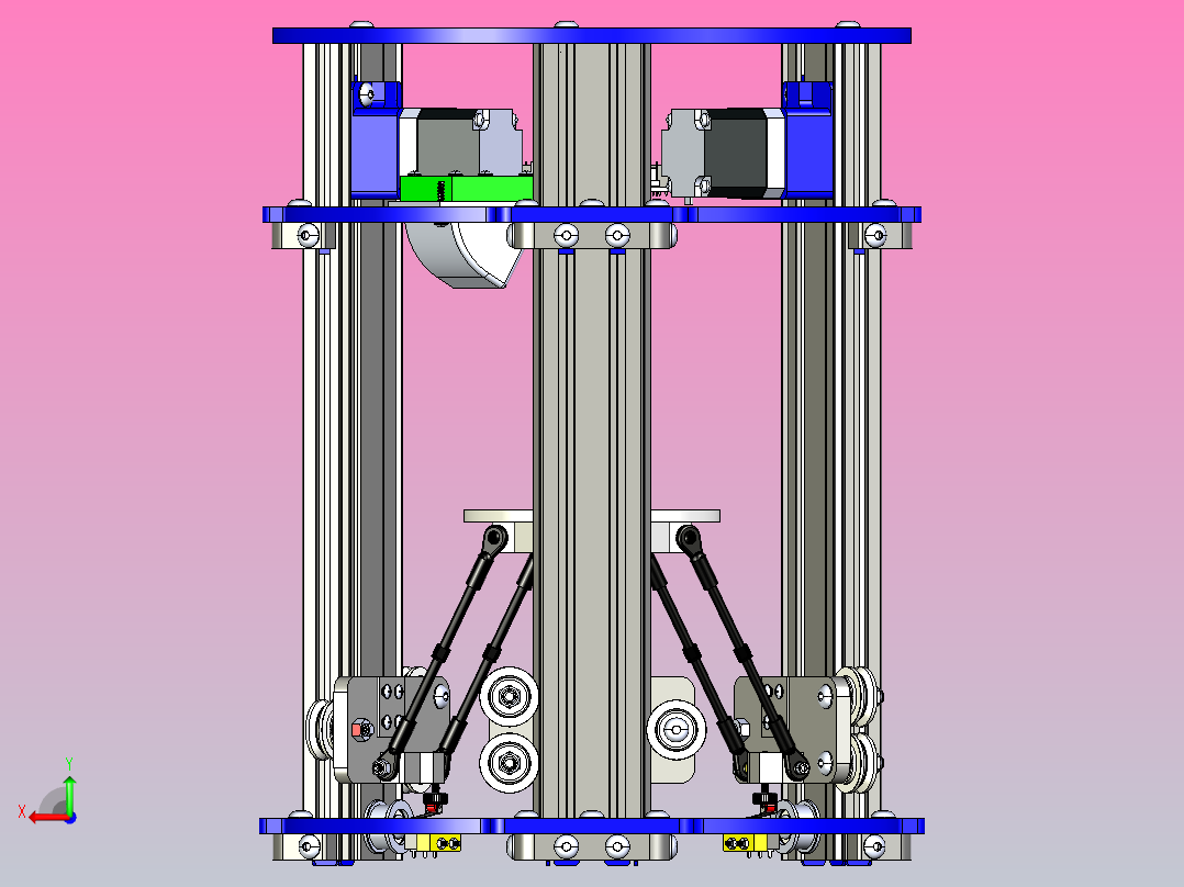 1_3D数控打印机床1(经典)后视图