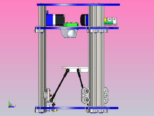 1_3D数控打印机床1(经典)左视缩略图