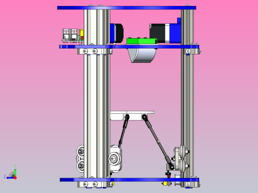 1_3D数控打印机床1(经典)右视缩略图