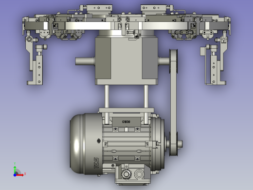 八工位分度盘旋转工作模型图1前视缩略图