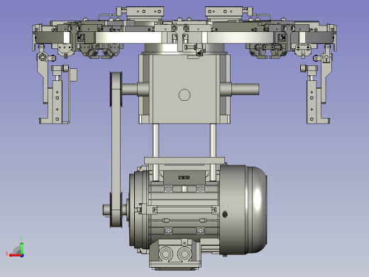 八工位分度盘旋转工作模型图1后视缩略图