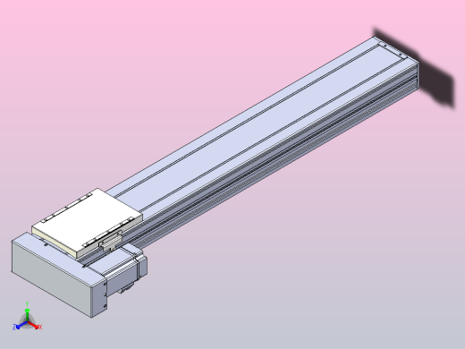 滚珠丝杠直线轴带导轨全封闭TPA-HCR-120D-1610C-L700-MR-Y-P40-N3正等轴测缩略图