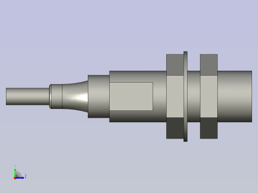 接近开关E2E-X3D1-N-ZOMRON左视缩略图