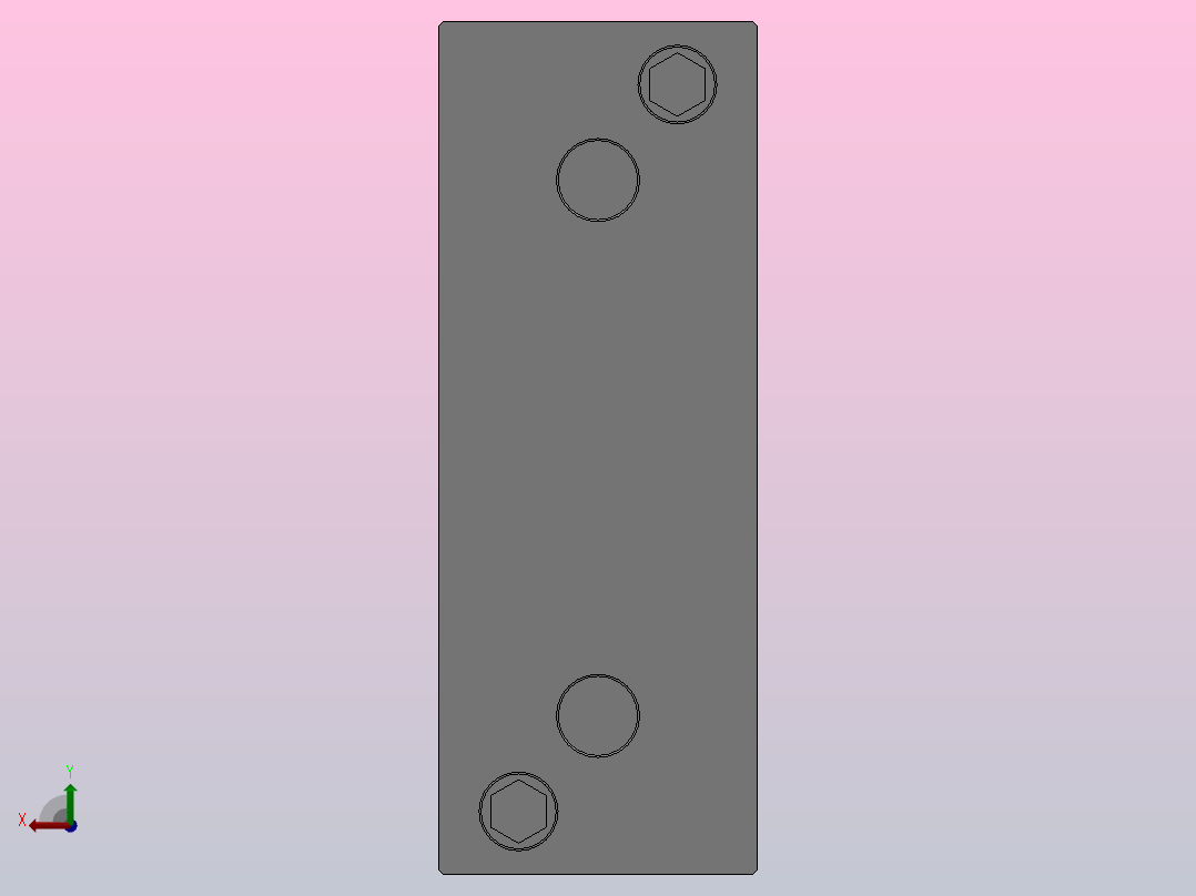 MU椭圆型活塞气缸系列[MDUB40-30D-A76H]后视图