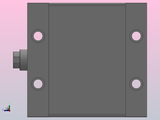 MU椭圆型活塞气缸系列[MDUB40-30D-A76H]右视缩略图