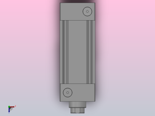 MU椭圆型活塞气缸系列[MDUB40-30D-A76H]俯视缩略图