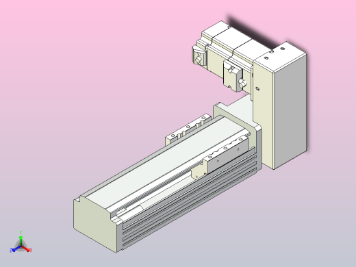 皮带直线轴半封闭可选导轨TPA-HNB-85D-90-L100-LU-C-P20-N3