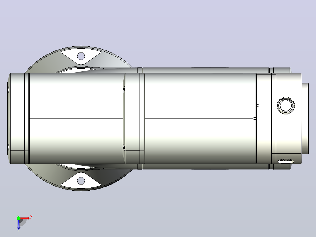 机器人DL600-3D图俯视图