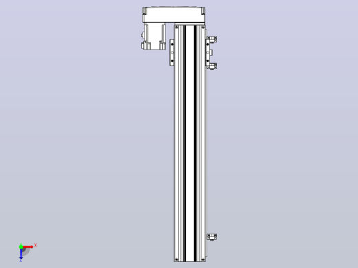 钢基模组TPA-KNR-8610C-640A1-ML-H0S1俯视缩略图