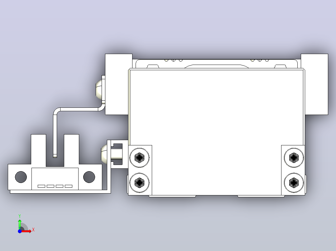 钢基模组TPA-KNR-5002C-150A1-M-F0S1前视图