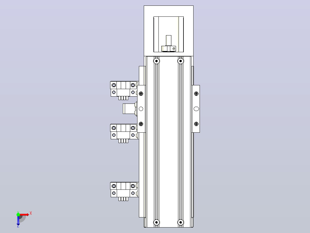 钢基模组TPA-KNR-5002C-150A1-M-F0S1俯视图
