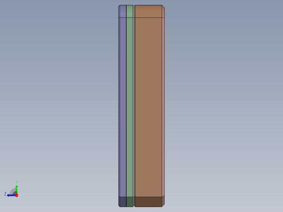 印锡治具右视图