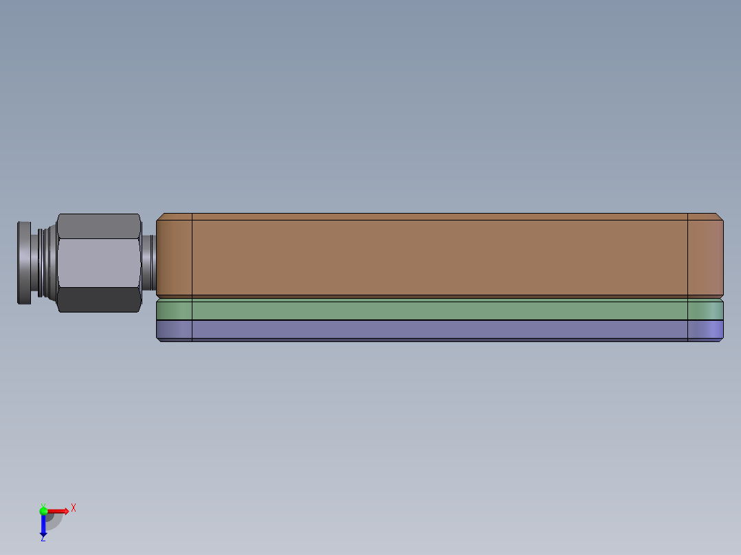 印锡治具俯视图