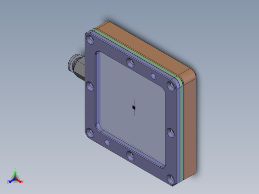 印锡治具正等轴测缩略图