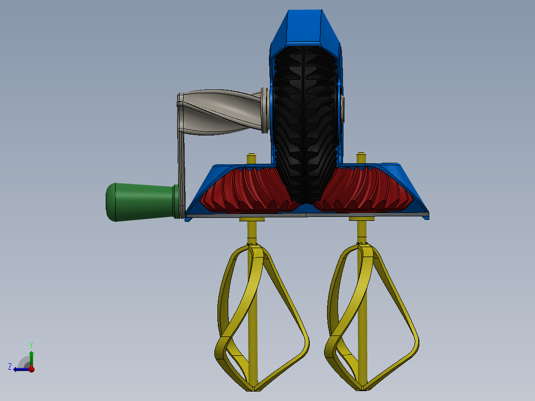 家用手摇搅拌器SW2013右视图