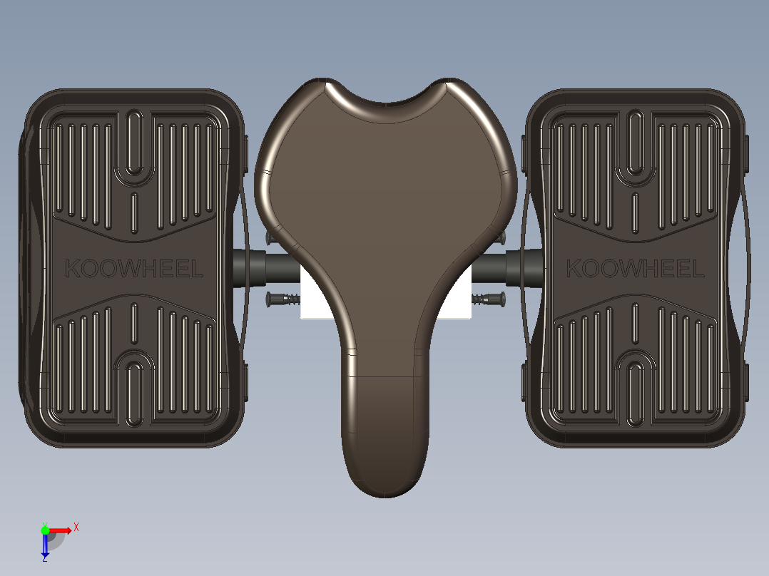 电能自动平衡代步车设计x_t俯视图