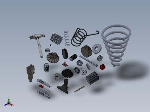 solidworks 组件的机器工具