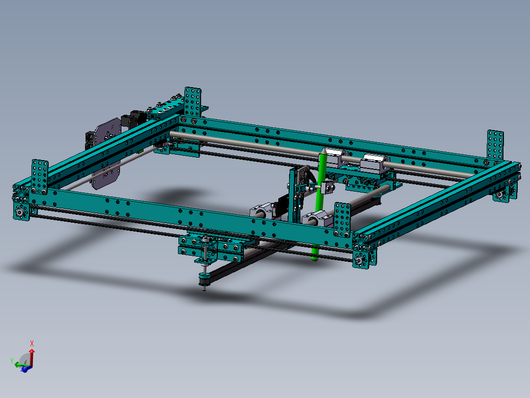 193XY轴自由行走机构