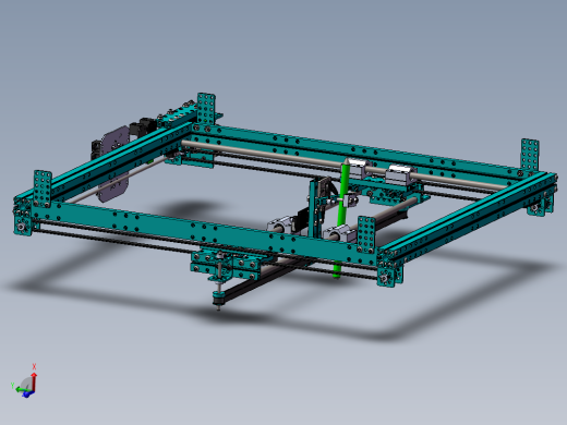 193XY轴自由行走机构