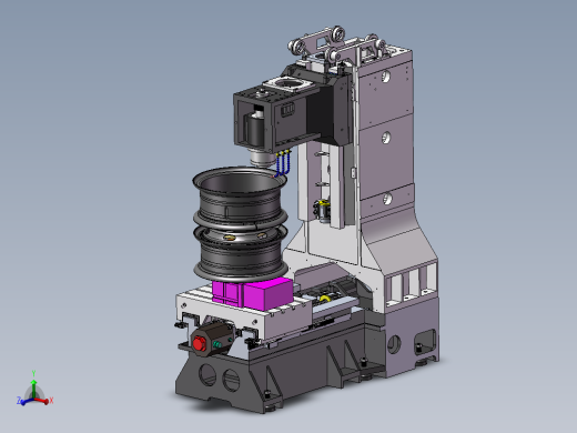 B05-VMC-850立式加工中心