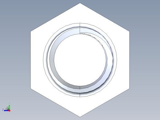 UNC 六角螺栓-Hex Bolt 0.500-13 x 4右视缩略图