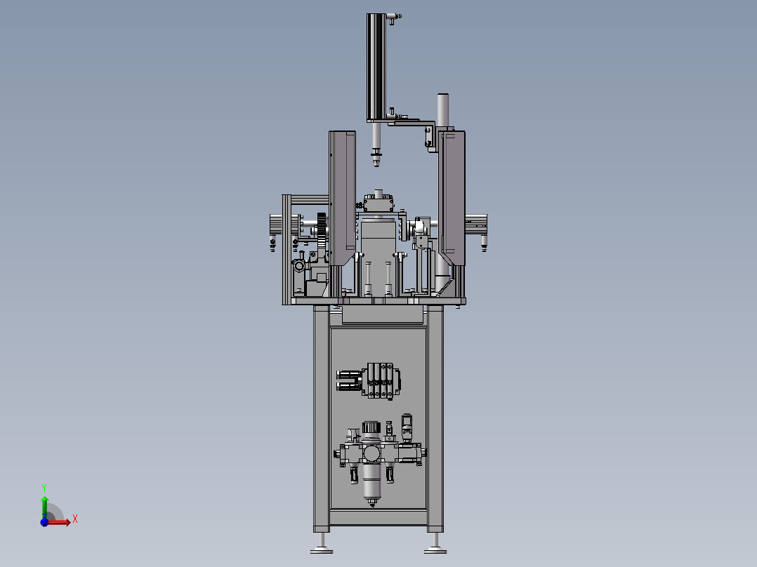 搬送机械前视图