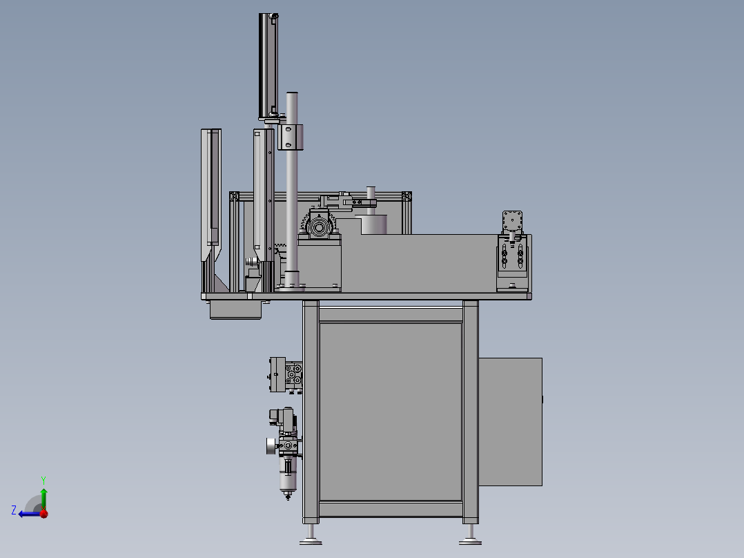 搬送机械右视图