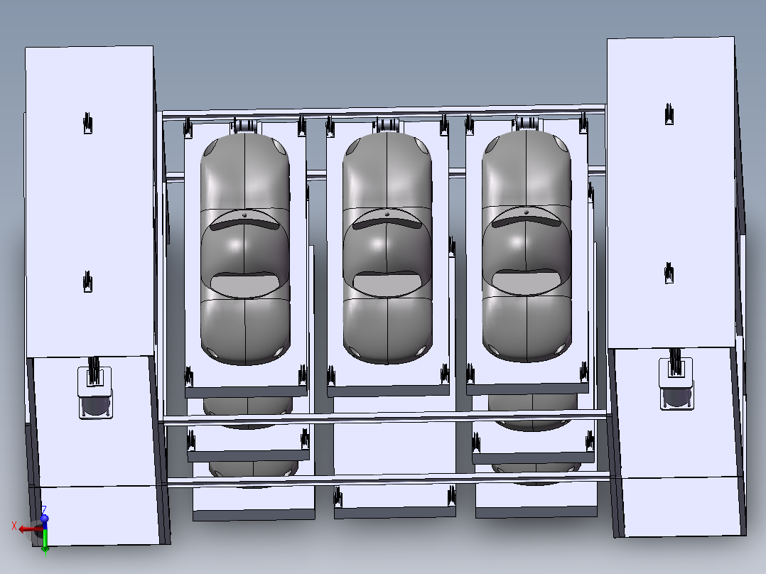 P119-电梯式立体车库设计及三维SolidWorks