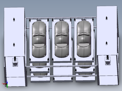 P119-电梯式立体车库设计及三维SolidWorks