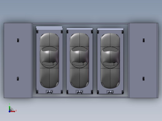 P119-电梯式立体车库设计及三维SolidWorks前视缩略图