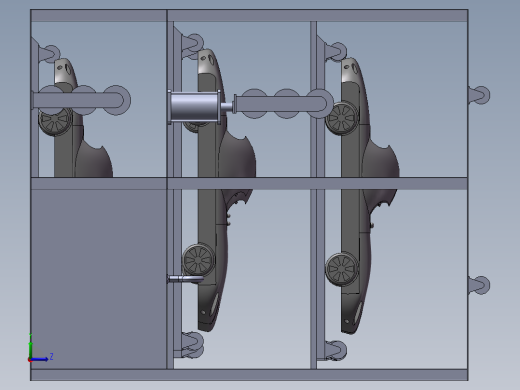 P119-电梯式立体车库设计及三维SolidWorks左视缩略图