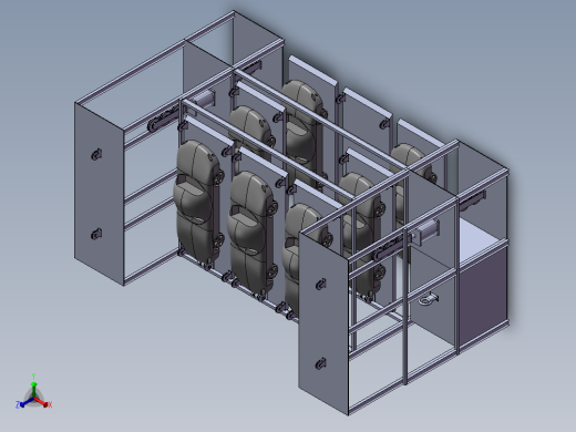 P119-电梯式立体车库设计及三维SolidWorks正等轴测缩略图