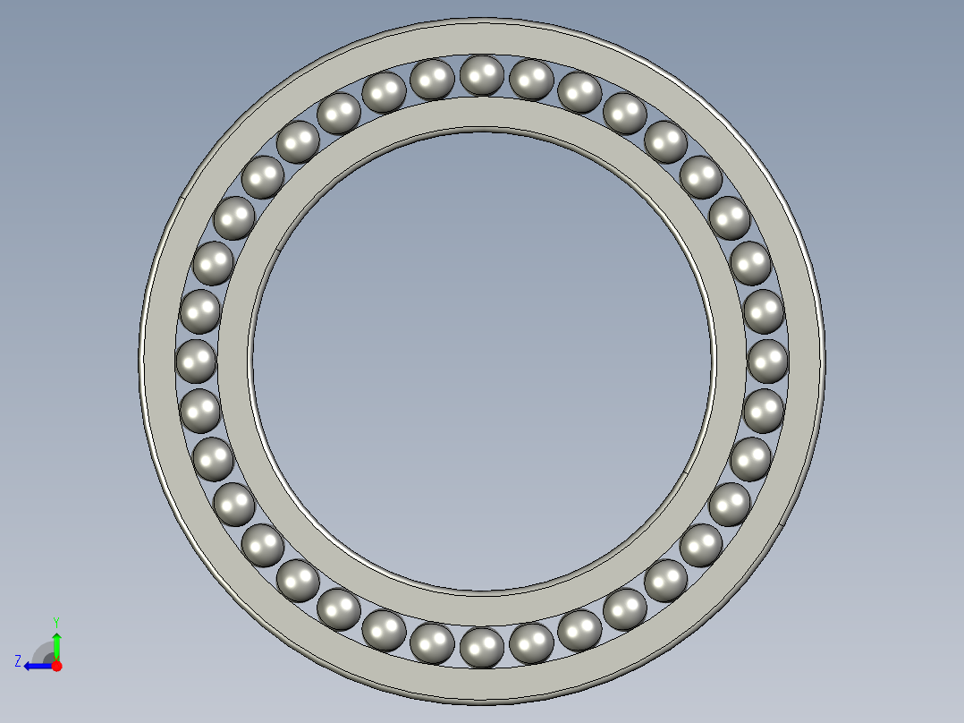 深沟球轴承6080右视图