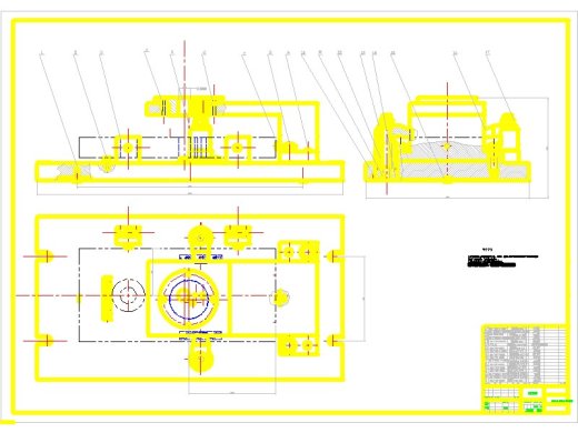 2G030--机床中拖板机械加工工艺及夹具设计缩略图