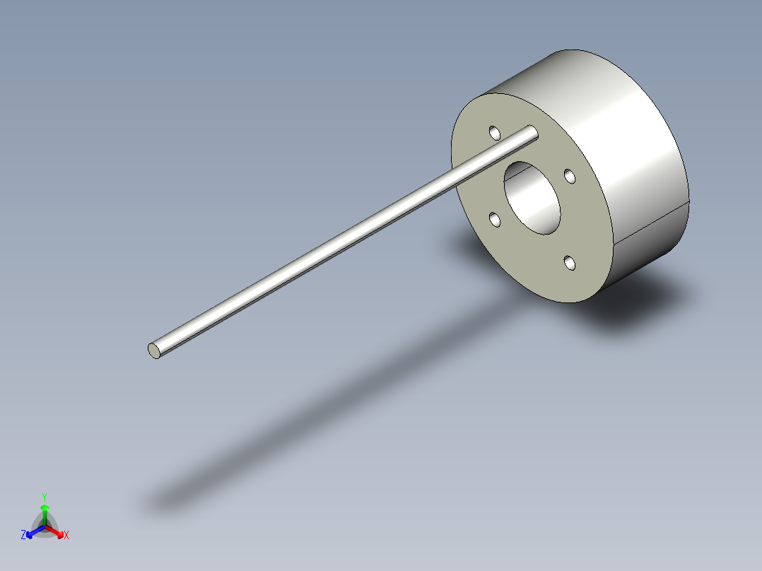 基恩士CA-DRB4F_kc图纸模型正等轴测图