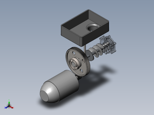绞肉机模型正等轴测缩略图