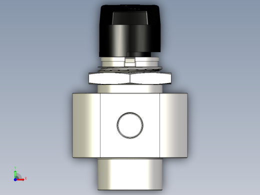 不锈钢单件40系列5通球阀，0.07 Cv，1-8英寸前视缩略图