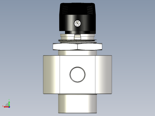 不锈钢单件40系列5通球阀，0.07 Cv，1-8英寸后视缩略图