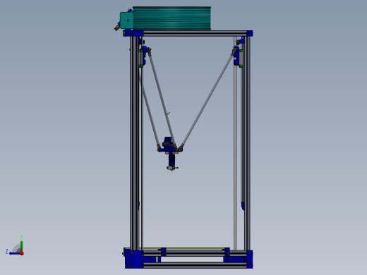 高智能化三角洲3D打印机右视缩略图