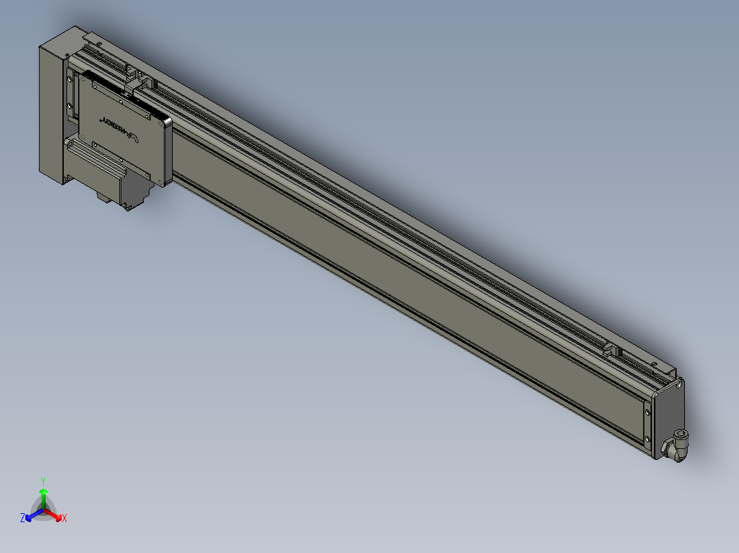 威洛博VC10-S800-BL-P40正等轴测图