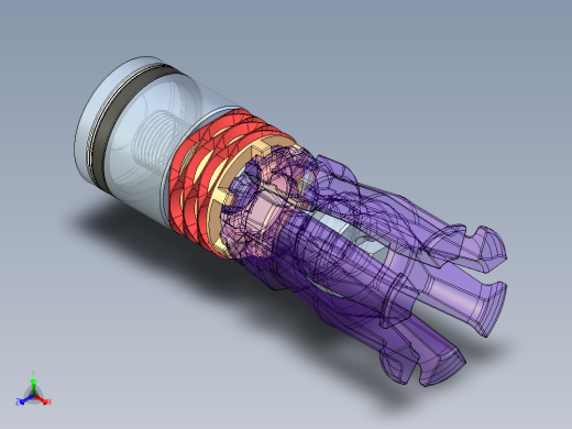 保持器正等轴测缩略图