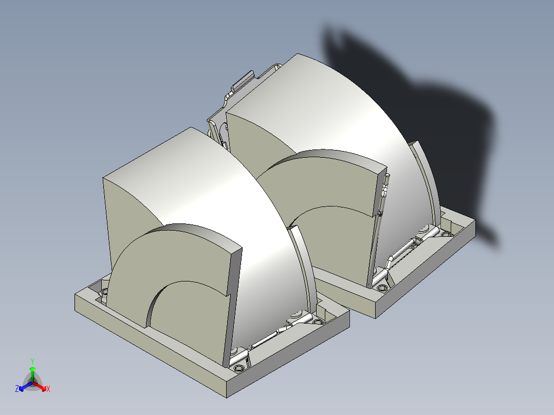 中央处理器插座LGA2011窄ILM主视图
